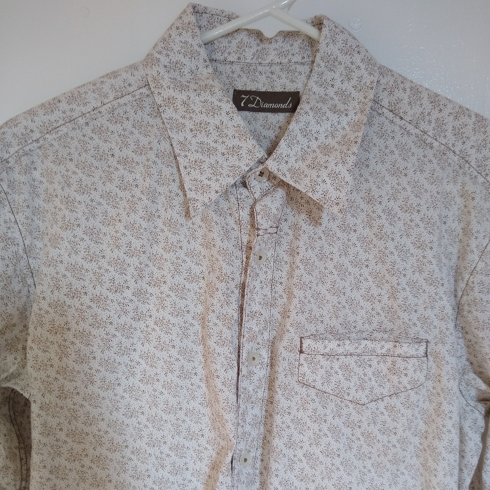 NWOT Diamonds long sleeve shirt S